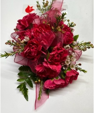 Hot Pink Mini Carnation Corsage