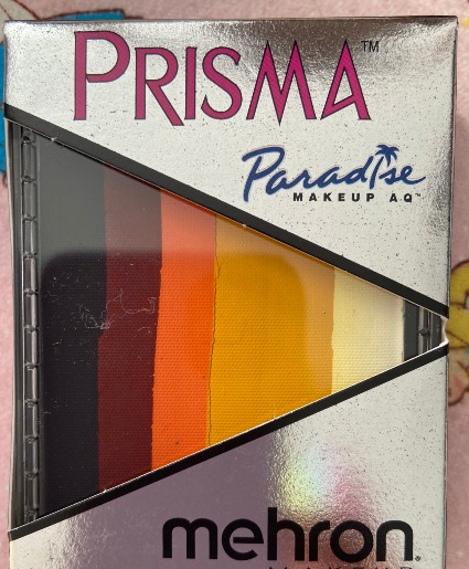 hot prisma paridise aq face/body paint