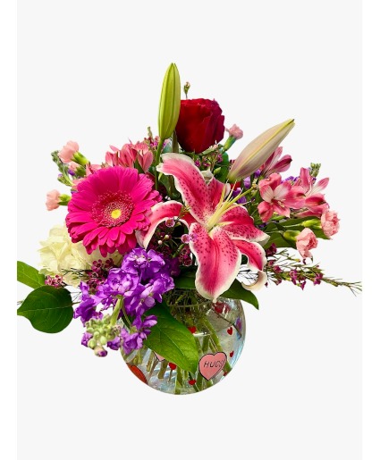 Hot Stuff Valentine Bouquet Double 