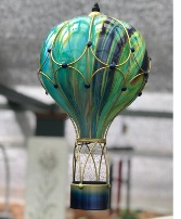 Hotair Balloon- Warm Glow Solar Lantern- large 