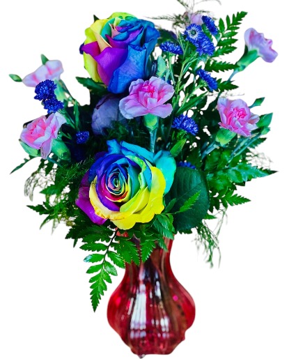 Hound Dog Valentine's Arrangement