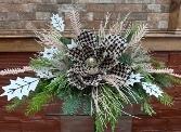 Houndstooth Holiday  Centerpiece