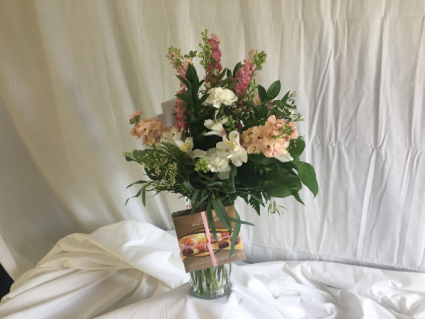 How Sweet It Is! Designer Choice Vase with Candy