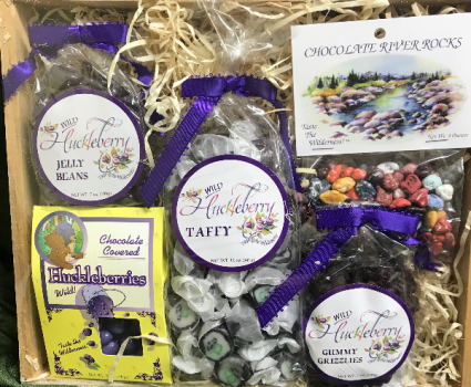 Huckleberry Sweets Gourmet Gift Basket