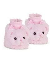 Huggie Teddy Bear Booties - Pink Gifts