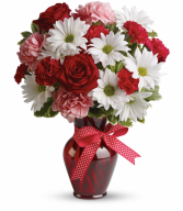 Hugs and Kisses Valentine bouquet