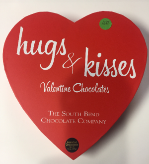 Hugs and Kisses Valentine Box Gift Chocolates