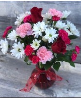 Hugs & Kisses Bouquet Flower Arrangement