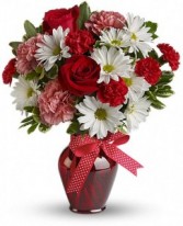 Hugs & Kisses Vase Arrangement