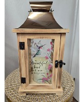 Hummingbird Beautiful Soul LED Lantern