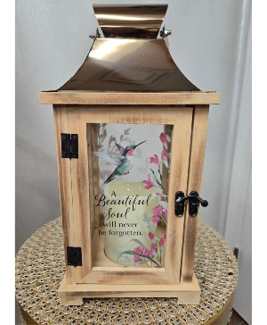 Hummingbird Beautiful Soul LED Lantern