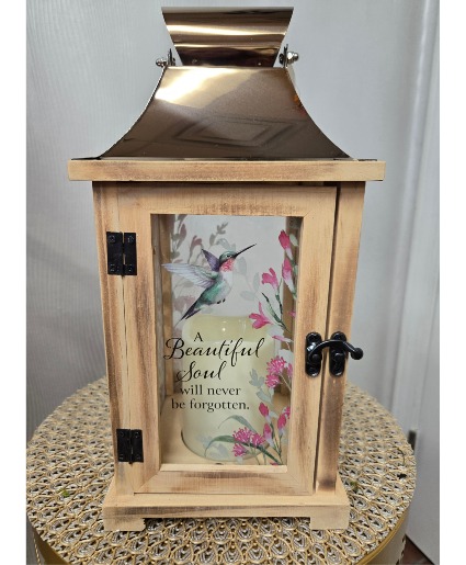 Hummingbird Beautiful Soul LED Lantern
