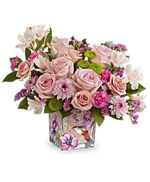 Hummingbird Surprise Bouquet assorted flowers