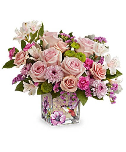 Hummingbird Surprise Bouquet assorted flowers