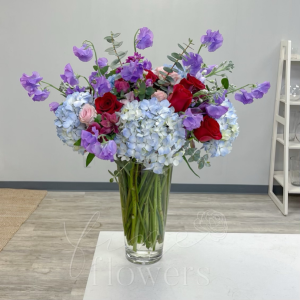 Hummingbird Vase Arrangement in Middletown, NJ | Fine Flowers Hummingbird Vase Arrangement in Middletown, NJ | Fine Flowers
