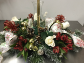 CHRISTMAS CENTERPIECE CHRISTMAS CANDLE CENTERPIECE