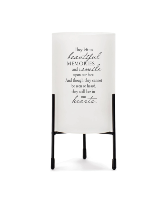 Hurricane Glass Candle Stand 