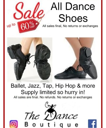 Hurry in for best selection Assorted Dance Shoes in Whitesboro, NY | KOWALSKI FLOWERS INC.