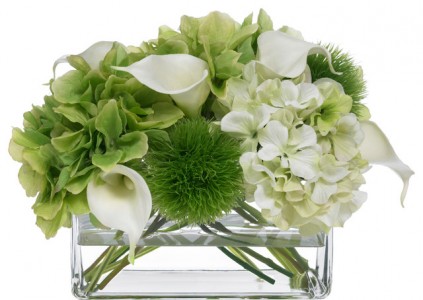 Hydrangea & Calla Lily Combination