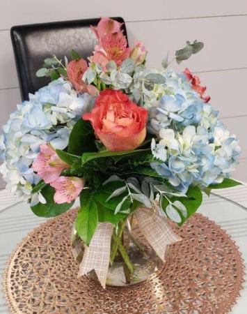 Hydrangea Garden Mix Vased Arrangement