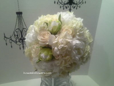 Hydrangeas & Garden Roses Bridal Bouquet
