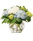  Hydrangeas in Bloom Floral Bouquet