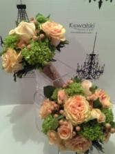 Hydrangeas & Roses Bridesmaid Bouquet