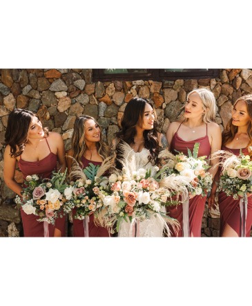 Bridal and Bridesmaids Bouquets  in Ramona, CA | I Am Clover Inc.