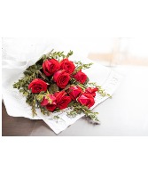I Am Sweet On You REG$60 12 roses wrapped