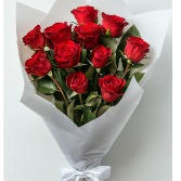 I Am Sweet On You   12 roses wrapped