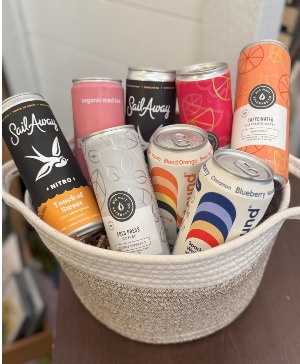 I Like Fancy Drinks Basket Gift Basket