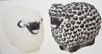 I Love Ewe Black or White Pets & Other Animals