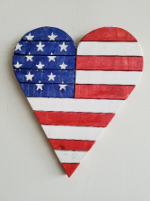 America Is My Valentine! Decor