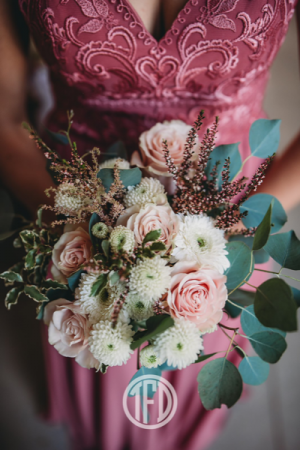 I love pink! Bridesmaid bouquet 