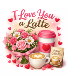 I LOVE YOU A LATTE FRESH ARRANGEMENT