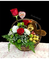 I Love You Beary Much Valentine Gift Set