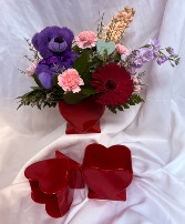 I Love You Beary Much Valentine's Arrangement