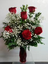 6 RED ROSES BOUQUET RED ROSES