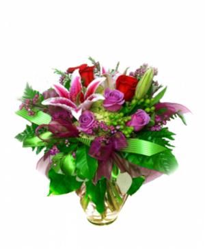 Sweet Unique Vase Arrangement 