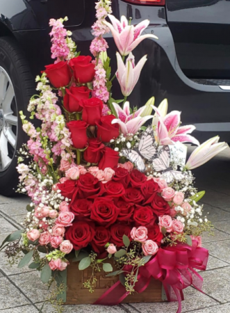 I love you More !!!!!!! Rose and Lilly  in Ozone Park, NY | Heavenly Florist