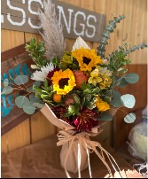 i love you more than pumpkin Pie Fall arrangement