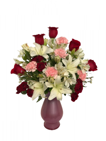 I Love You More... Vase Arrangement