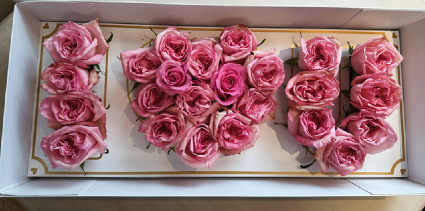 I LOVE YOU Rose Box 24 Roses any color