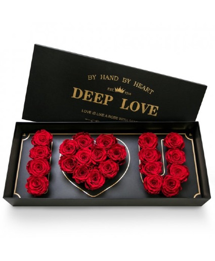 I Love You Rose Box 