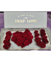 I Love You  Roses in a Box