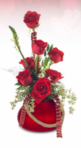 I Love You Mom/   Fresh roses arrangement 