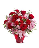 I loves you Bouquet  Vase Arrangement