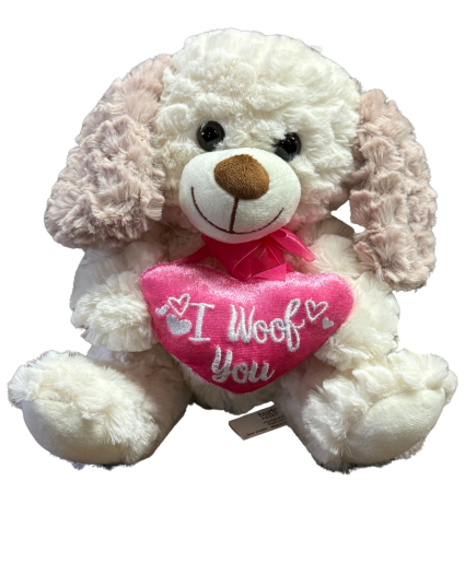 I Woof You Pup Plush