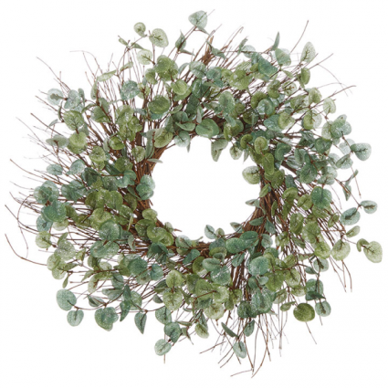 Roseta De Hojas Verdes Eucalyptus Wreath Clip Art Png Image With Transparent Background Toppng