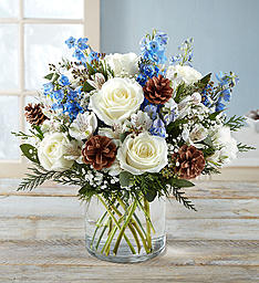 Icy Hanukkah! Arrangement in Winston Salem, NC | RAE'S NORTH POINT FLORIST INC. Icy Hanukkah! Arrangement in Winston Salem, NC | RAE'S NORTH POINT FLORIST INC.